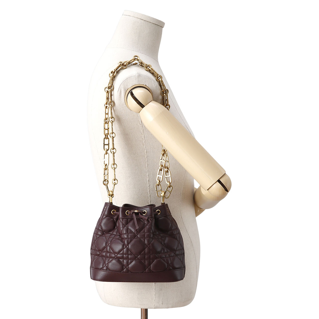 CHRISTIAN DIOR(USED)크리스찬디올 미스디올 까나쥬 버킷백