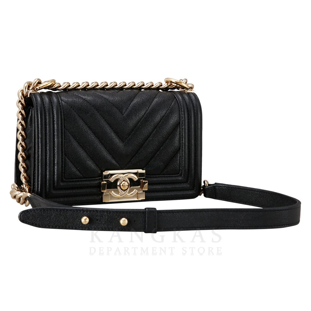CHANEL(USED)샤넬 보이샤넬 쉐브론 스몰