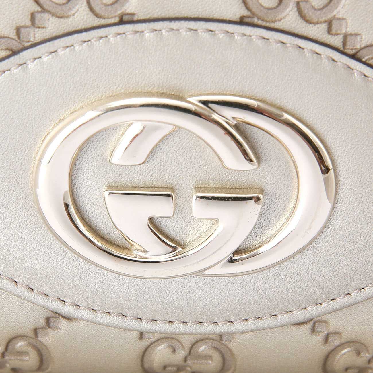 GUCCI(USED)구찌 282426 GG 인터락킹 장지갑