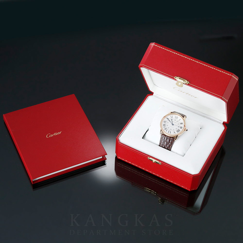 CARTIER(USED)까르띠에 롱드솔로42 골드
