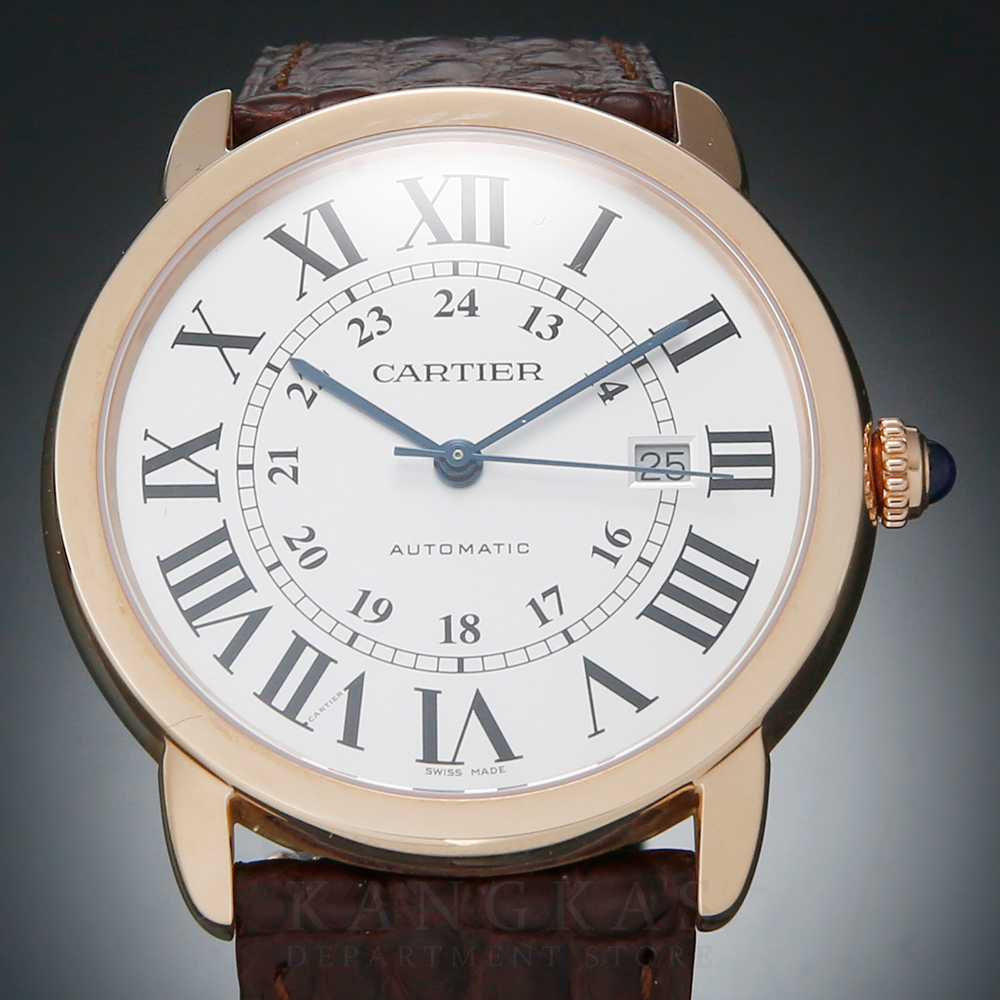 CARTIER(USED)까르띠에 롱드솔로42 골드