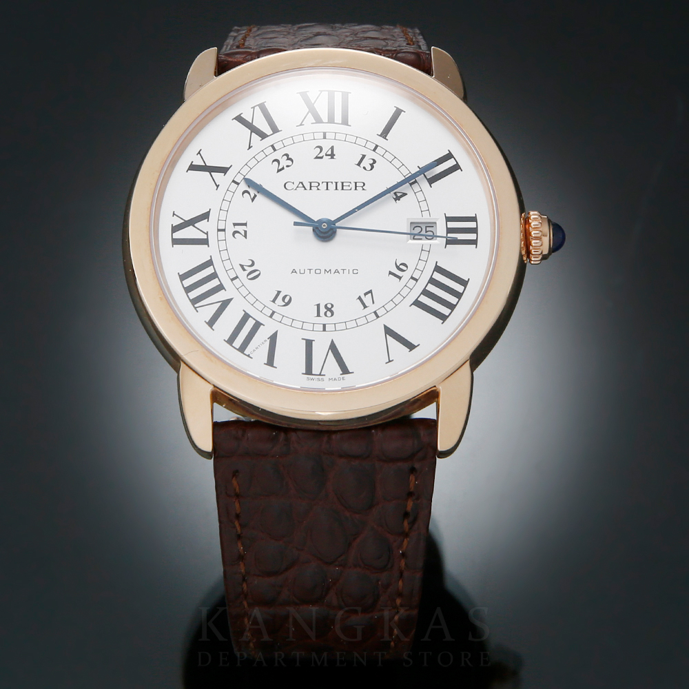 CARTIER(USED)까르띠에 롱드솔로42 골드