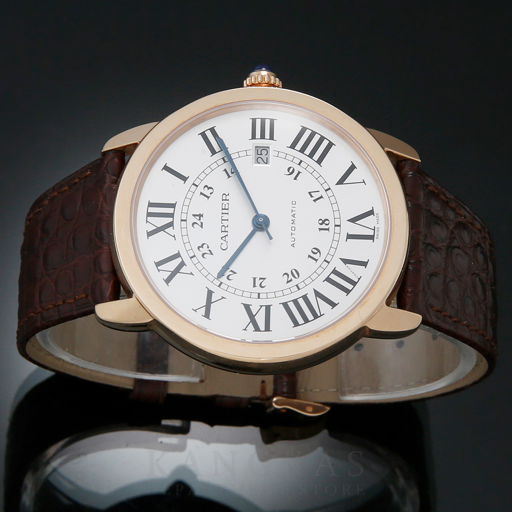 CARTIER(USED)까르띠에 롱드솔로42 골드