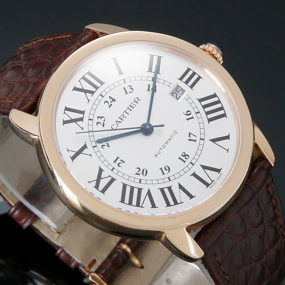 CARTIER(USED)까르띠에 롱드솔로42 골드