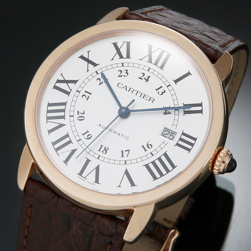 CARTIER(USED)까르띠에 롱드솔로42 골드