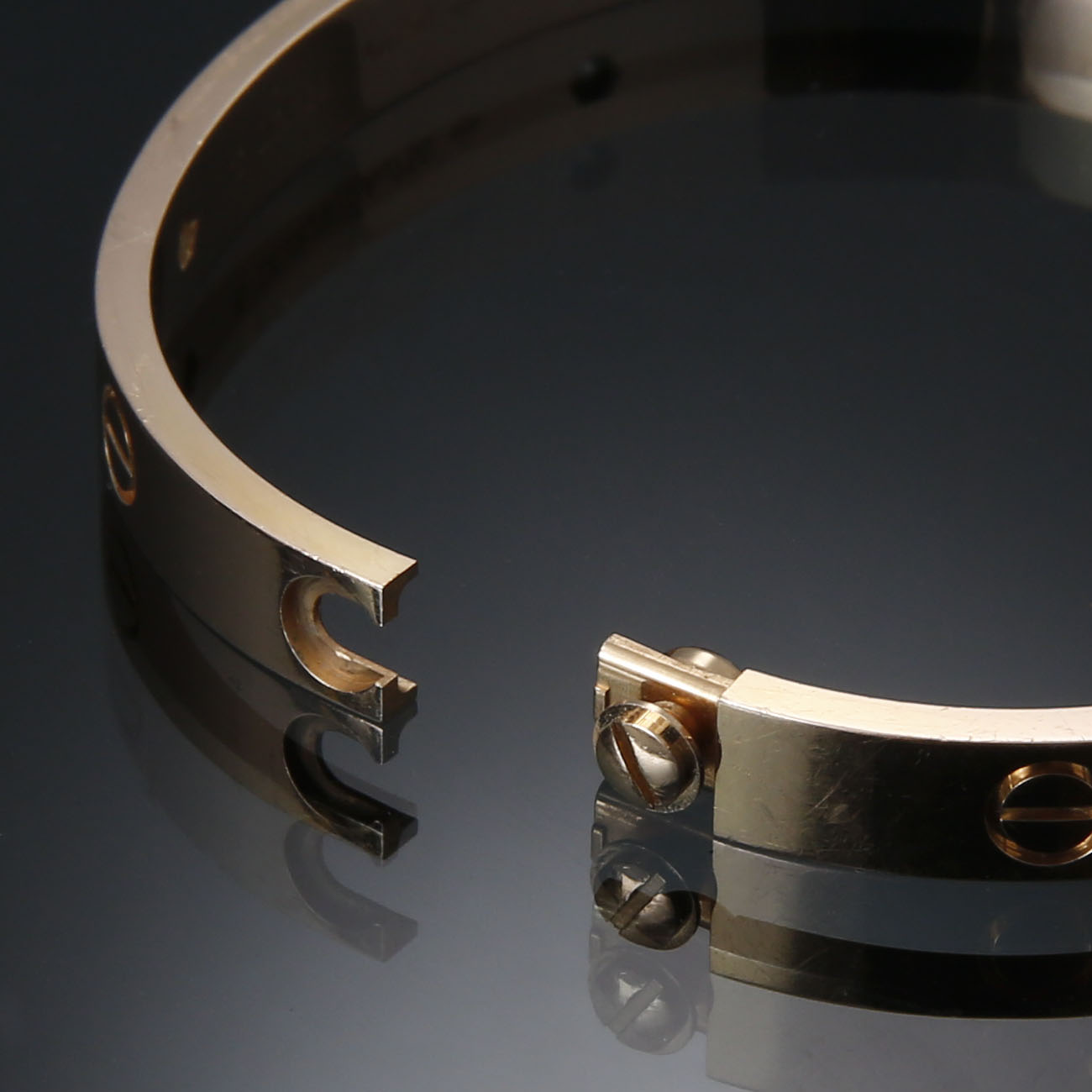 CARTIER(USED)까르띠에 러브 브레이슬릿 4P 16#