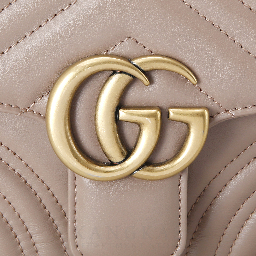 GUCCI(USED)구찌 547260 GG마몽 마틀라세 탑 핸들백
