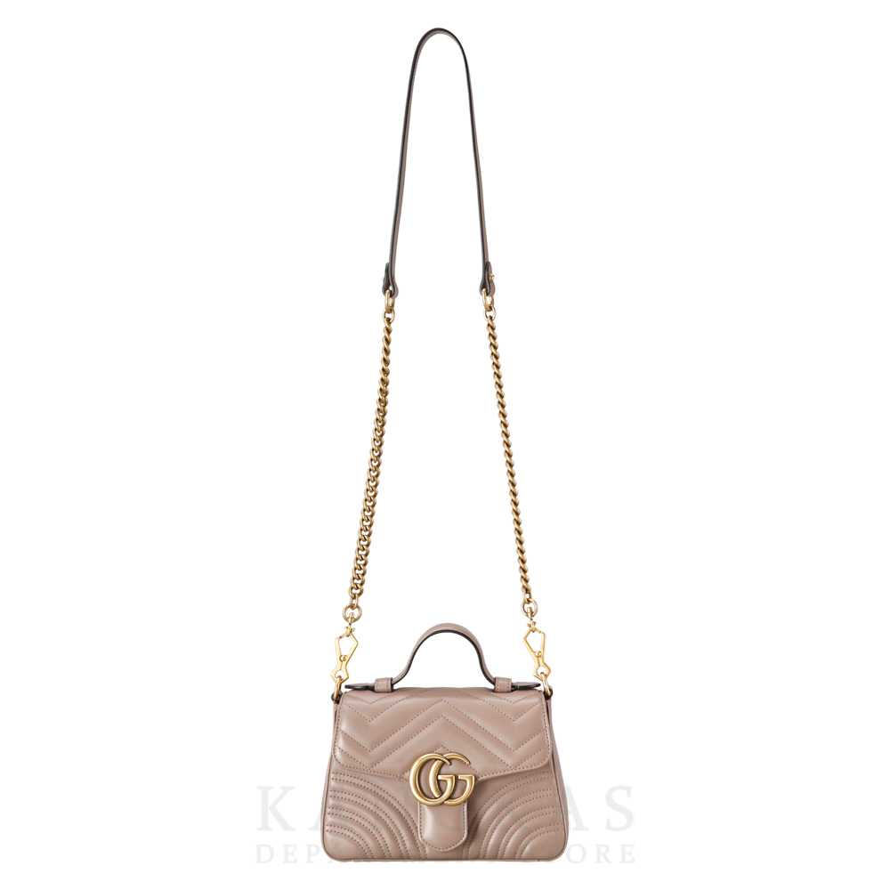 GUCCI(USED)구찌 547260 GG마몽 마틀라세 탑 핸들백