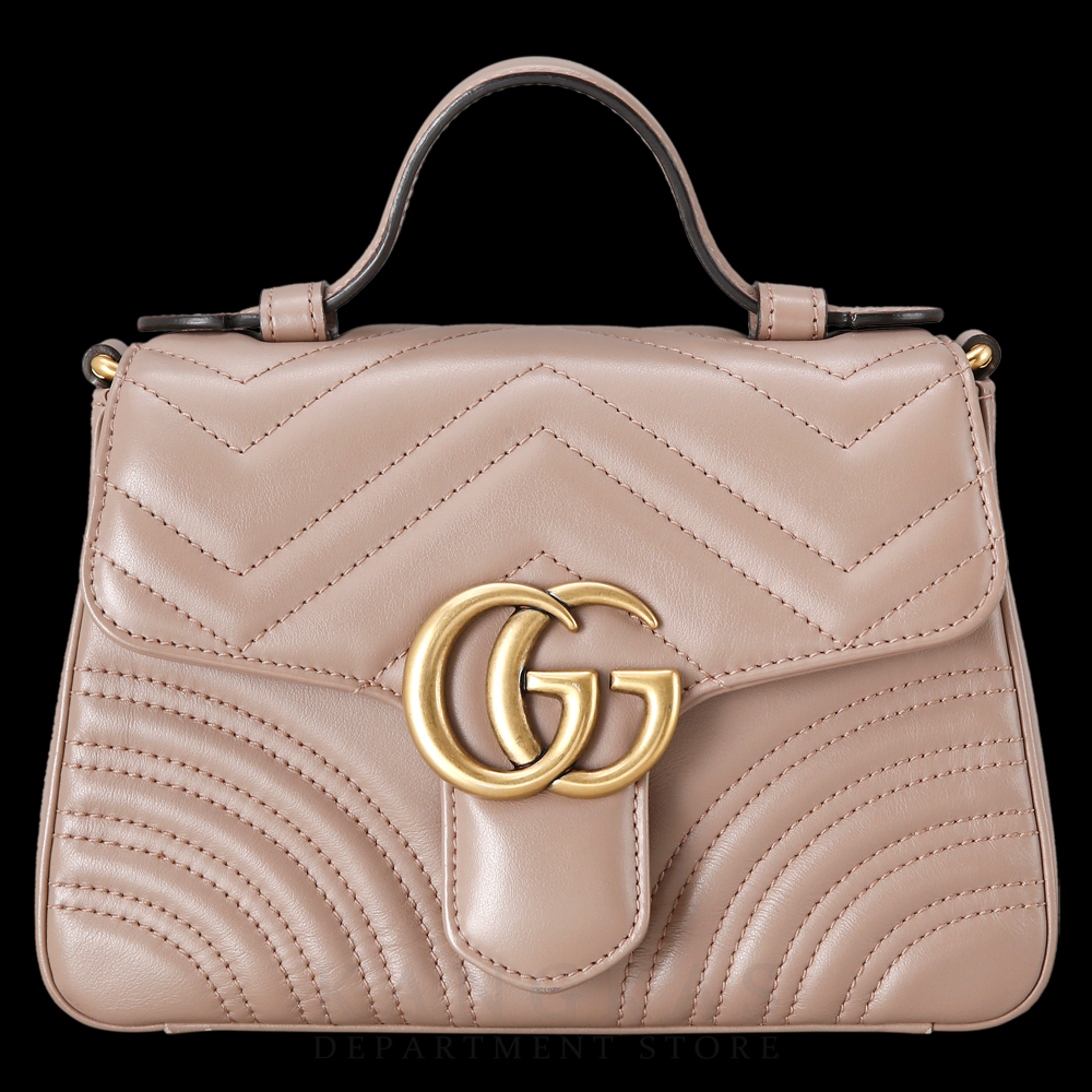 GUCCI(USED)구찌 547260 GG마몽 마틀라세 탑 핸들백