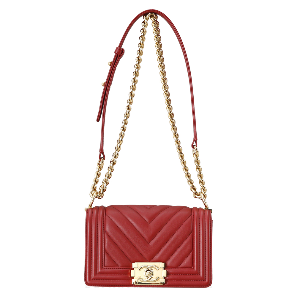 CHANEL(USED)샤넬 보이샤넬 쉐브론 스몰