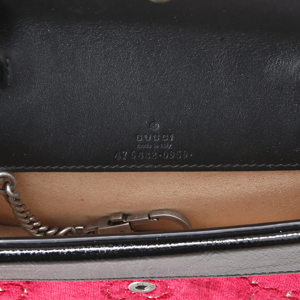 GUCCI(USED)구찌 476432 디오니소스 스웨이드 수퍼 미니백