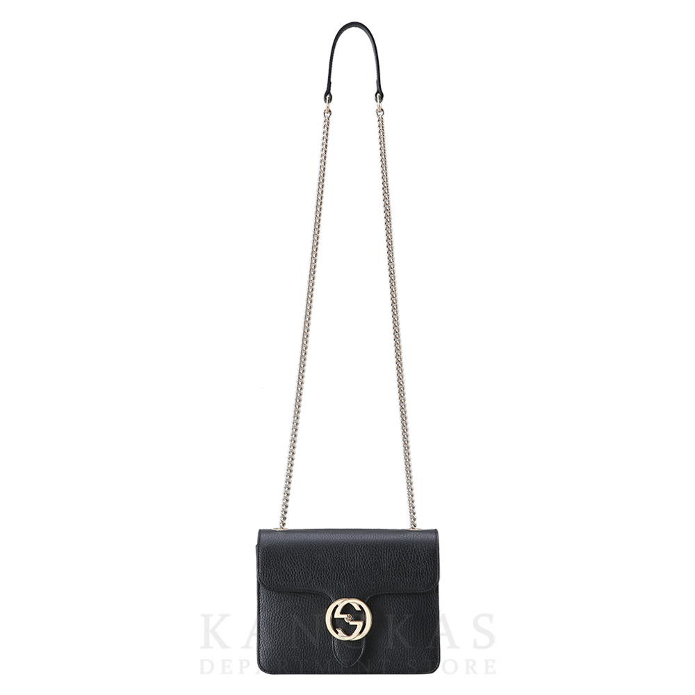 GUCCI(USED)구찌 510304 인터락킹 GG 체인 숄더백