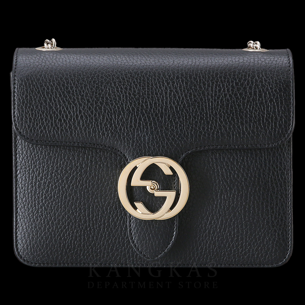 GUCCI(USED)구찌 510304 인터락킹 GG 체인 숄더백