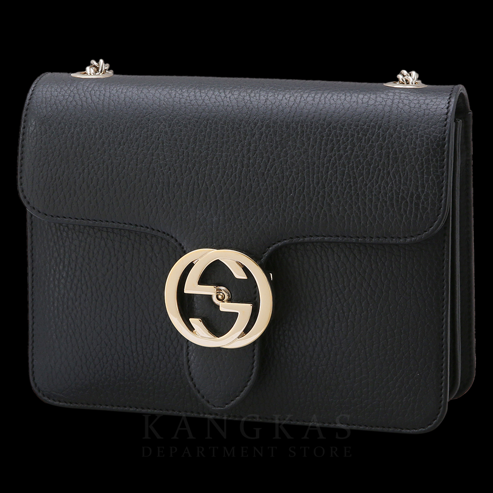 GUCCI(USED)구찌 510304 인터락킹 GG 체인 숄더백