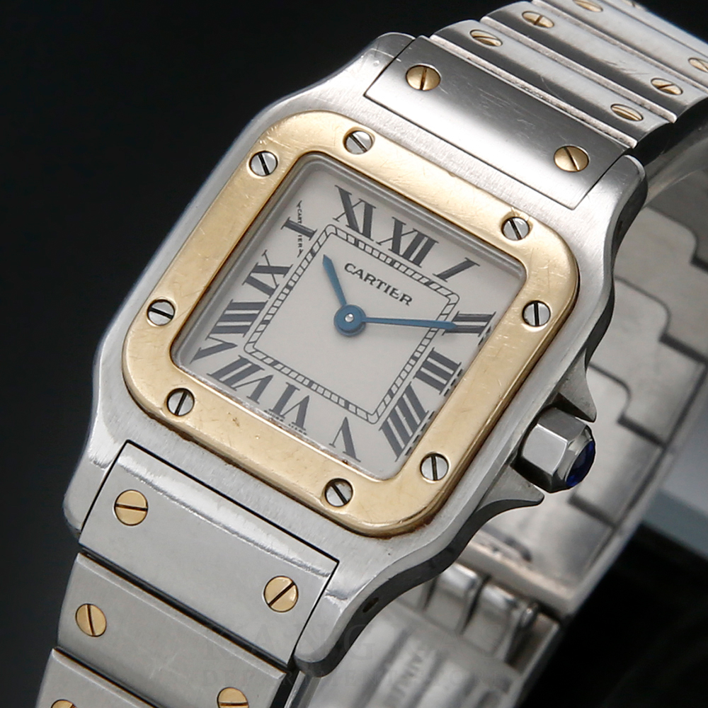 CARTIER(USED)까르띠에 산토스 갈베 콤비 S