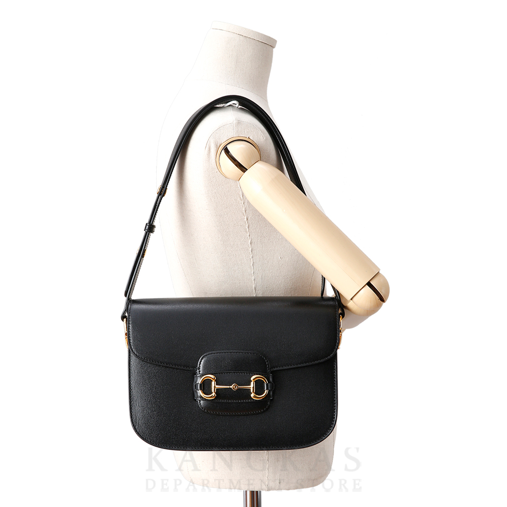 GUCCI(USED)구찌 602204 블랙 1955 홀스빗 숄더백