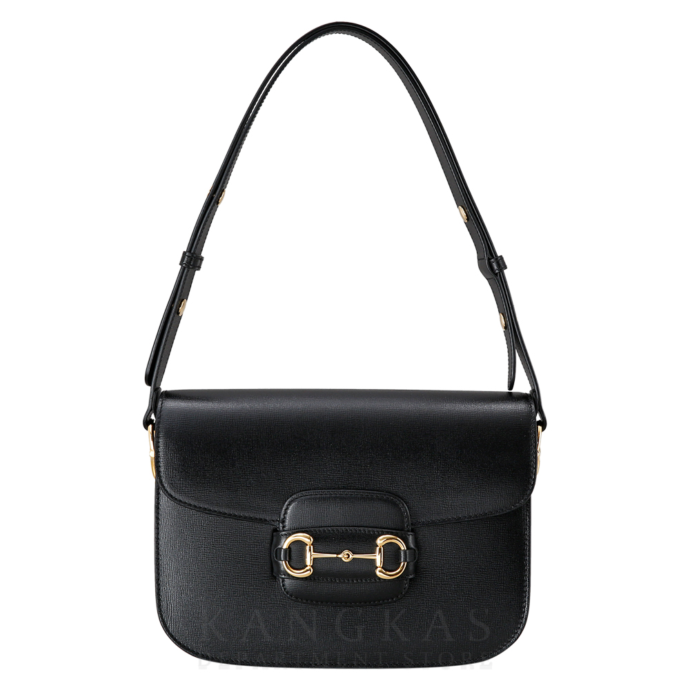 GUCCI(USED)구찌 602204 블랙 1955 홀스빗 숄더백