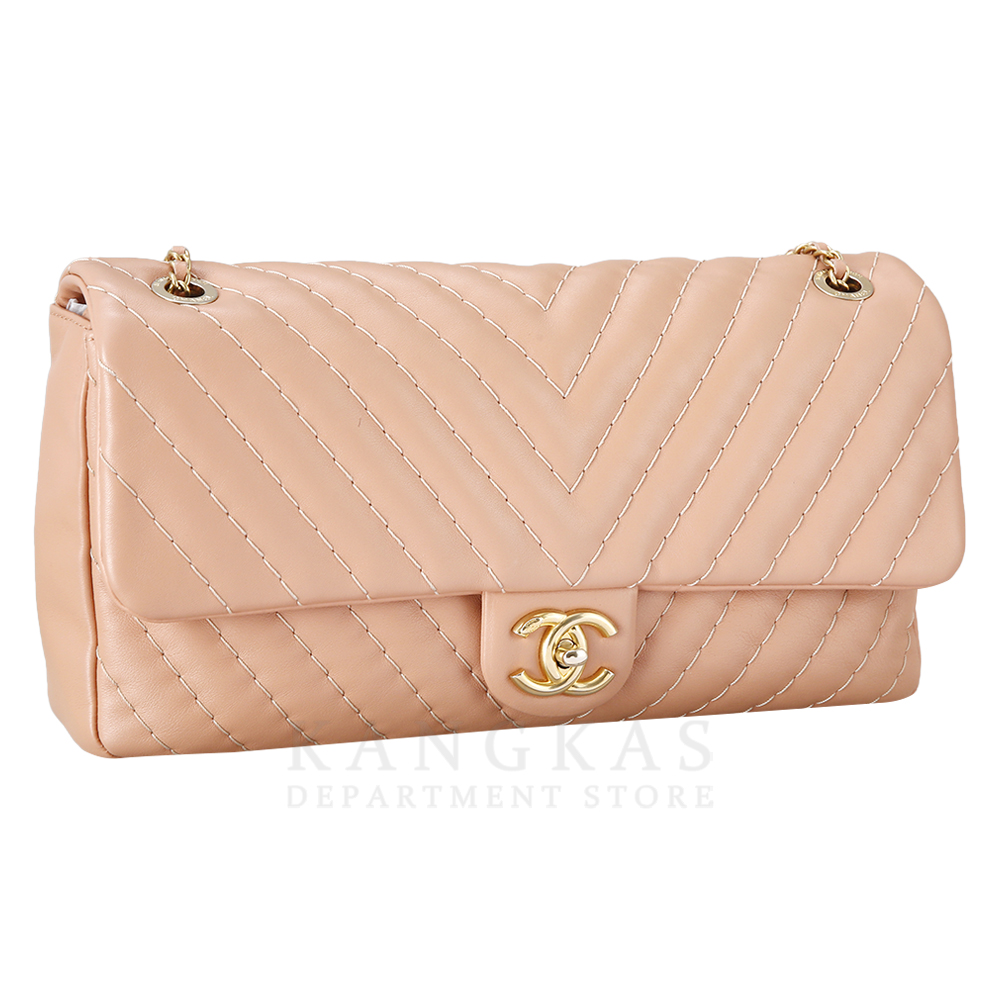 CHANEL(USED)샤넬 시즌 클래식 쉐브론 체인 플랩백
