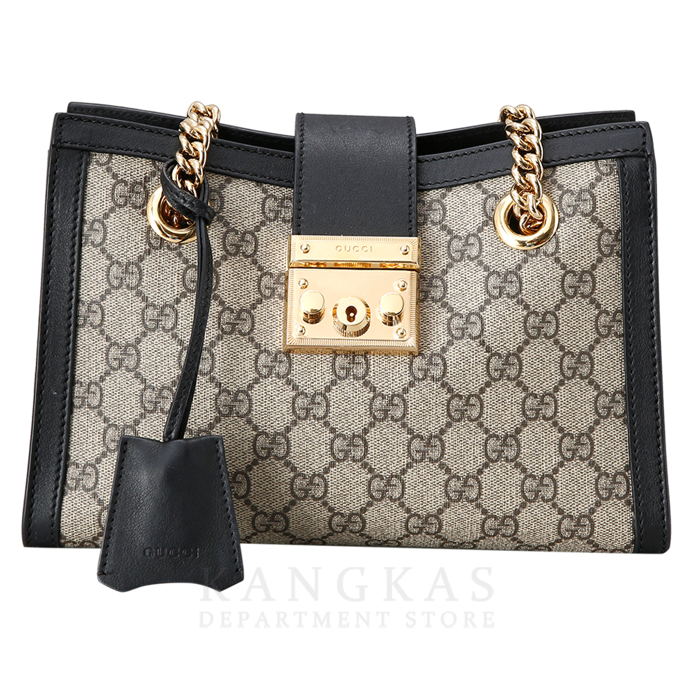 GUCCI(USED)구찌 498156 패드락 GG수프림 숄더백