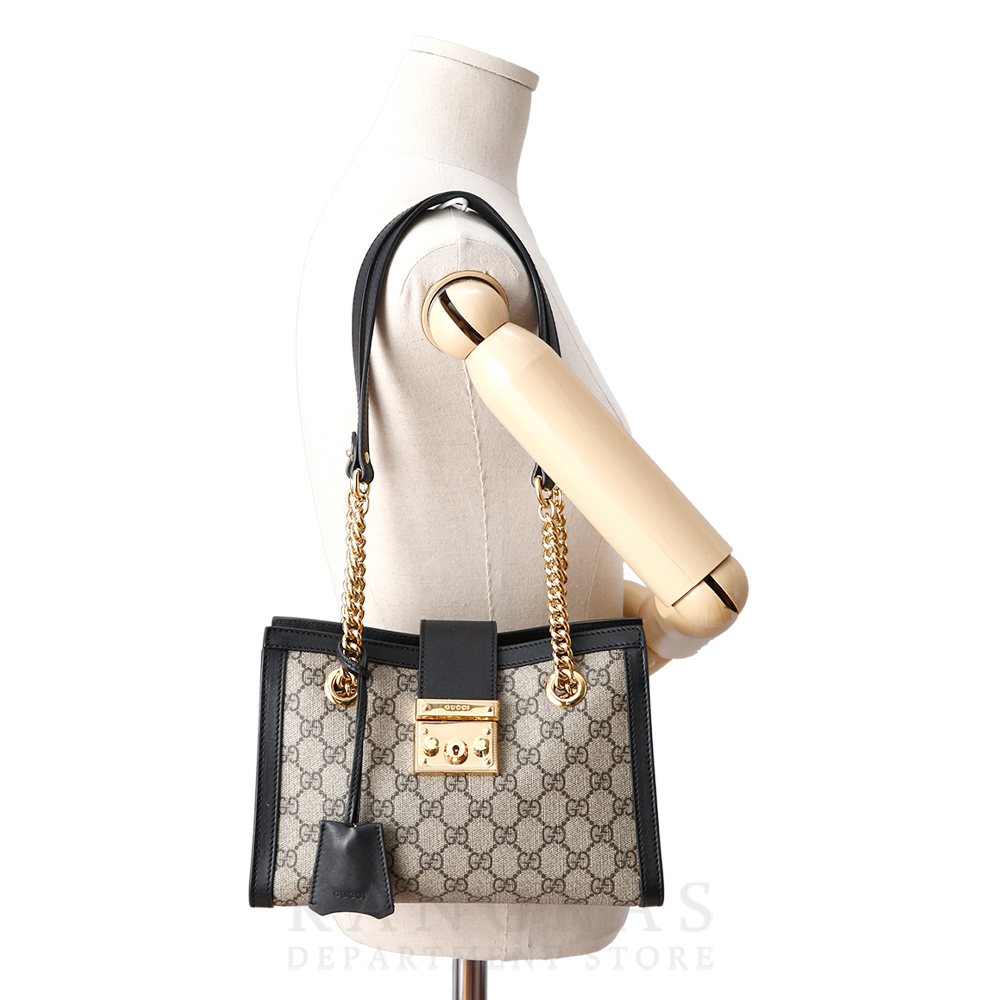 GUCCI(USED)구찌 498156 패드락 GG수프림 숄더백