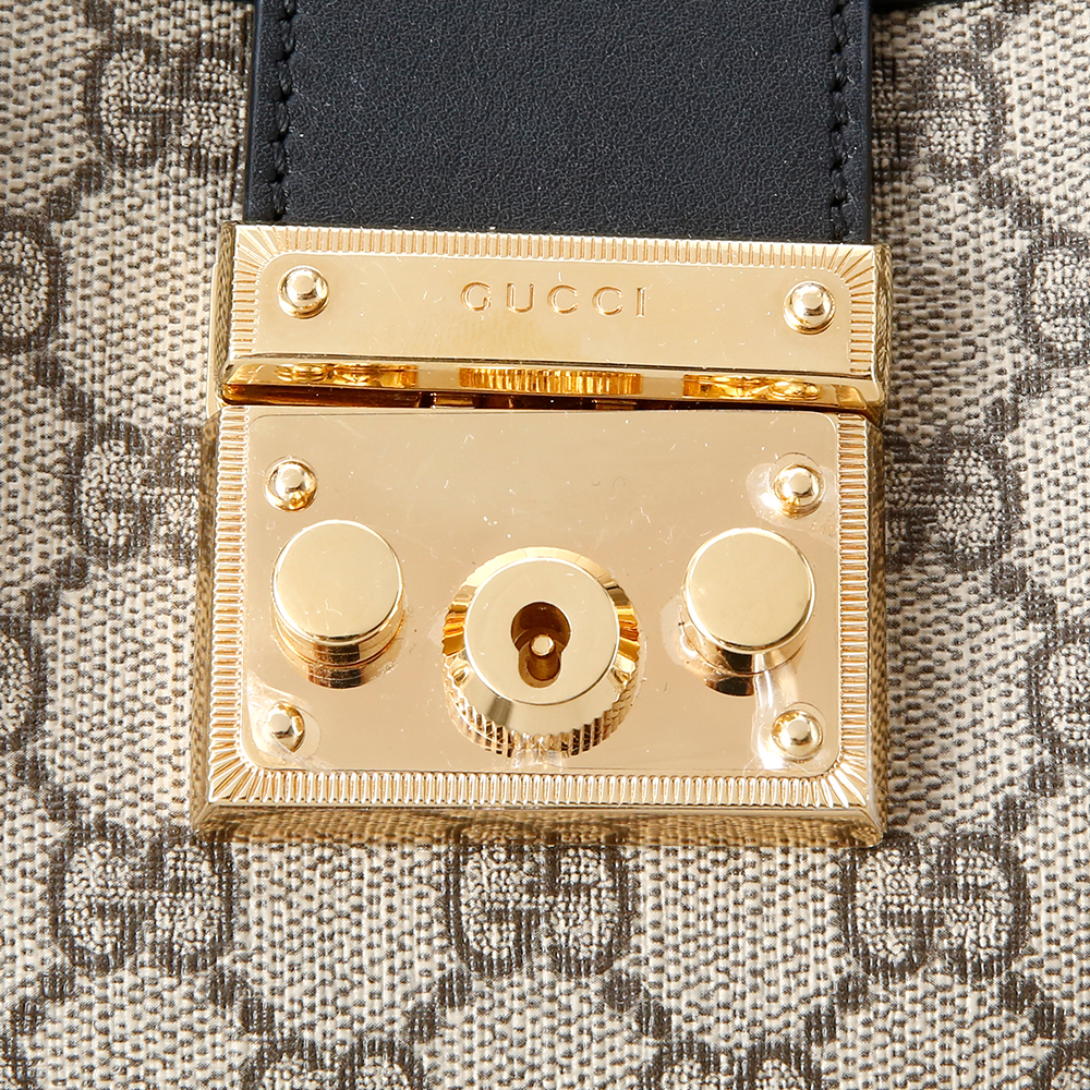 GUCCI(USED)구찌 498156 패드락 GG수프림 숄더백