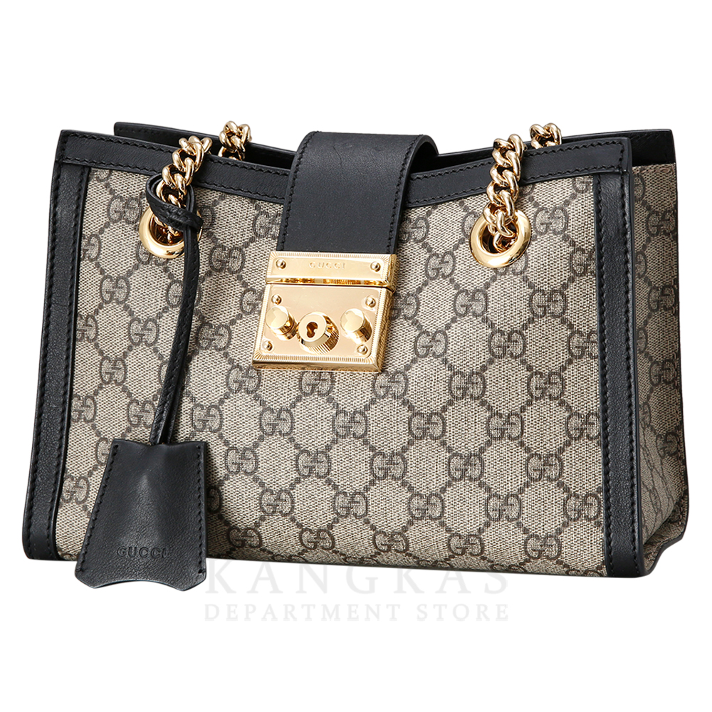 GUCCI(USED)구찌 498156 패드락 GG수프림 숄더백