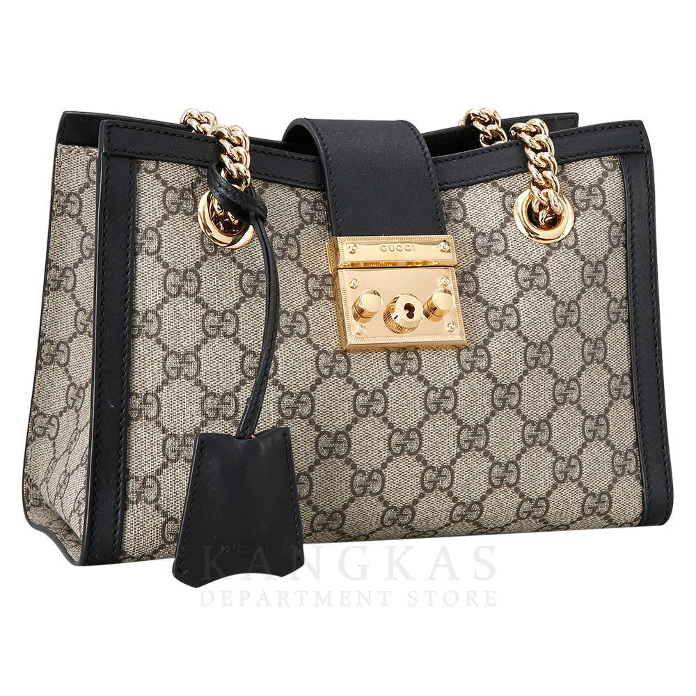 GUCCI(USED)구찌 498156 패드락 GG수프림 숄더백