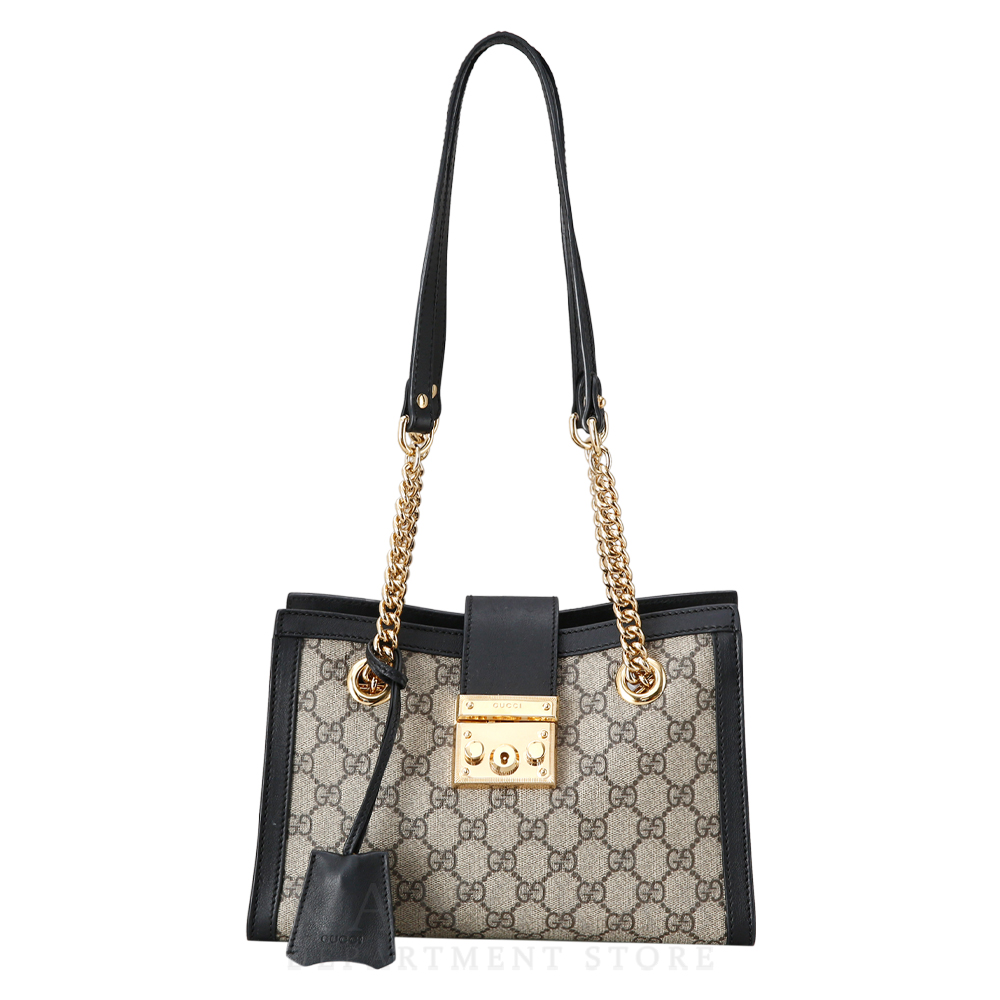 GUCCI(USED)구찌 498156 패드락 GG수프림 숄더백