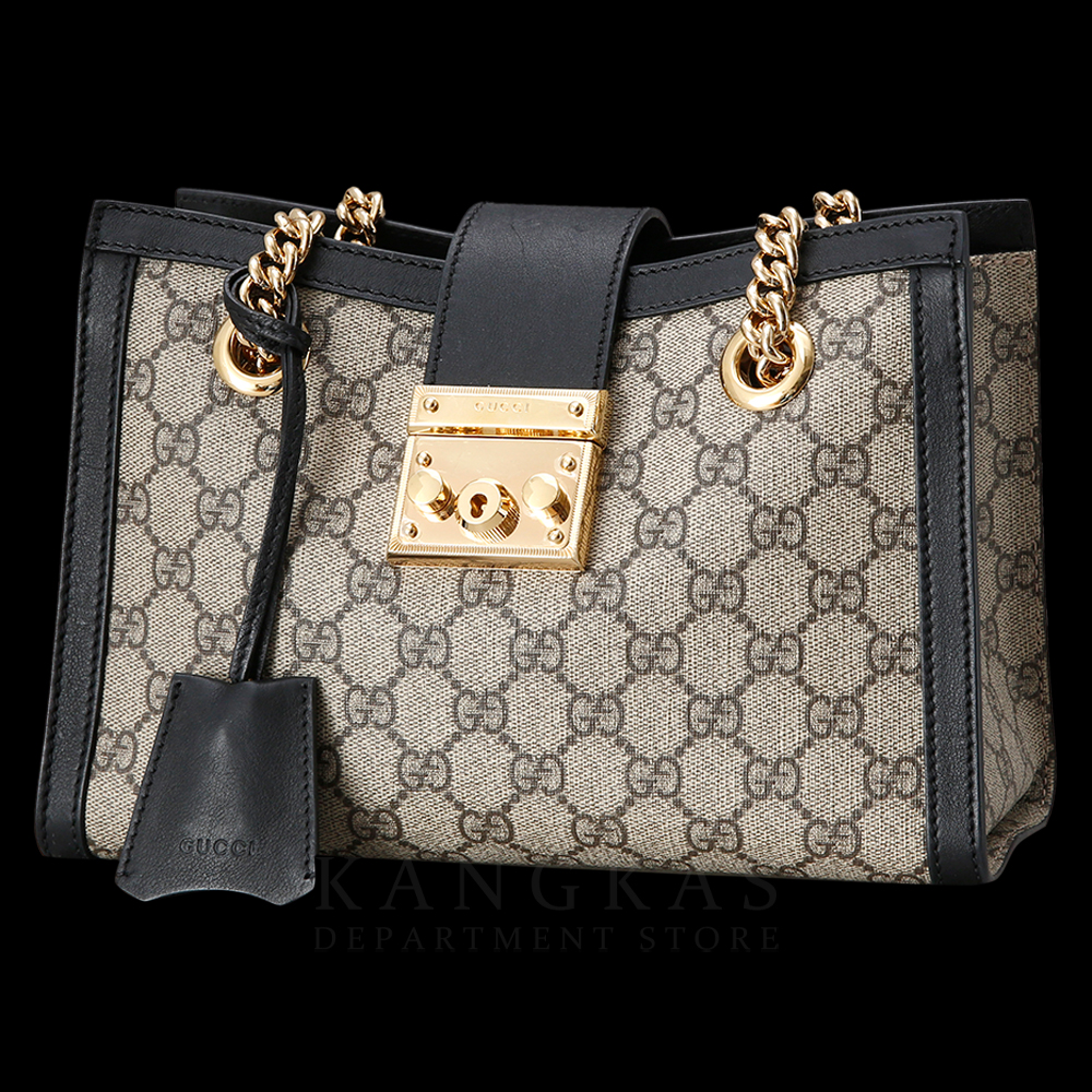 GUCCI(USED)구찌 498156 패드락 GG수프림 숄더백