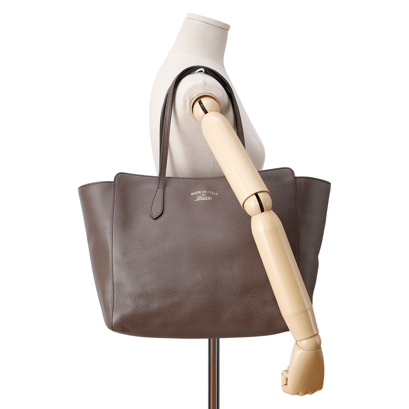 GUCCI(USED)구찌 354397 레드 레더 스윙백 라지