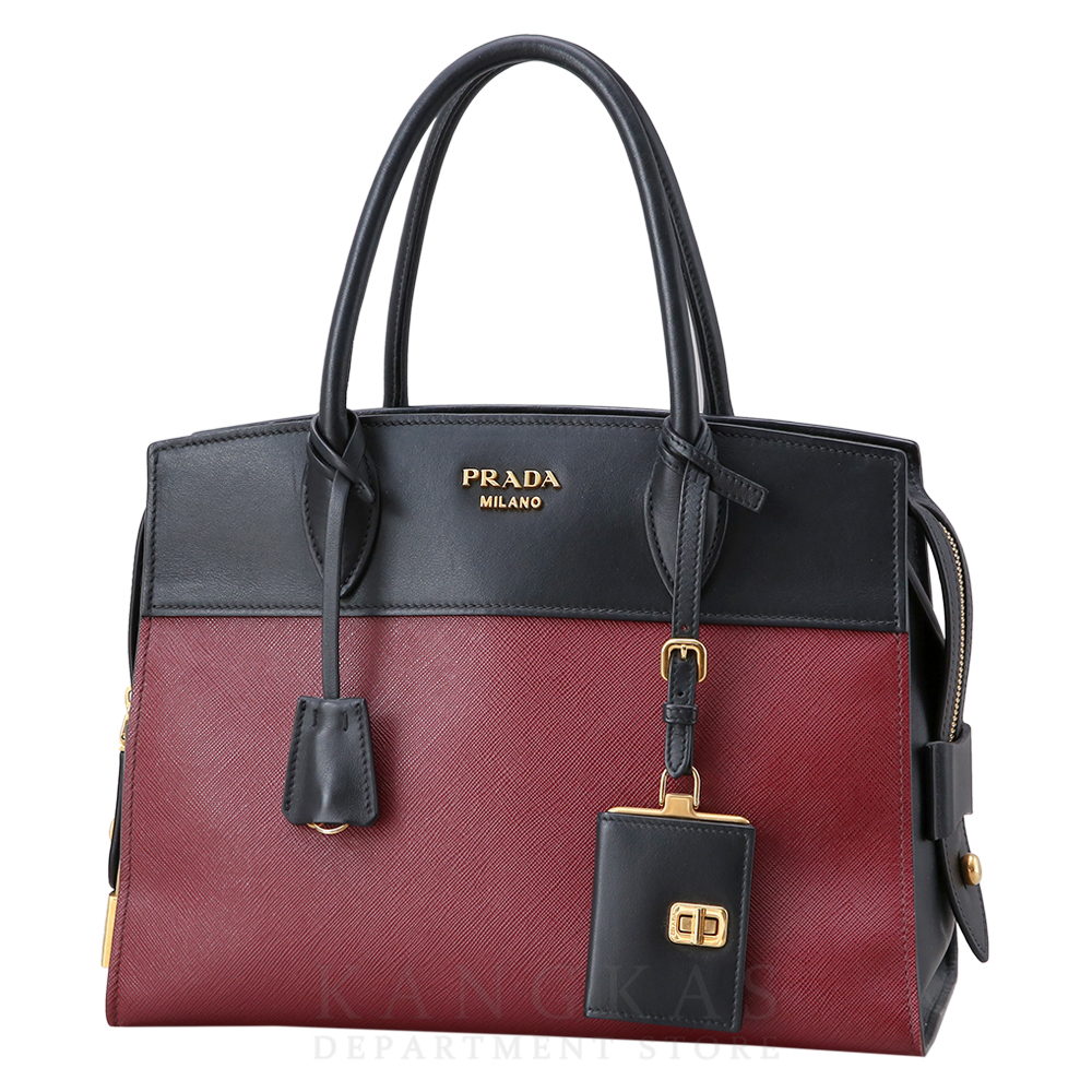 PRADA(USED)프라다 1BA046 사피아노 에스플러네이드 토트백