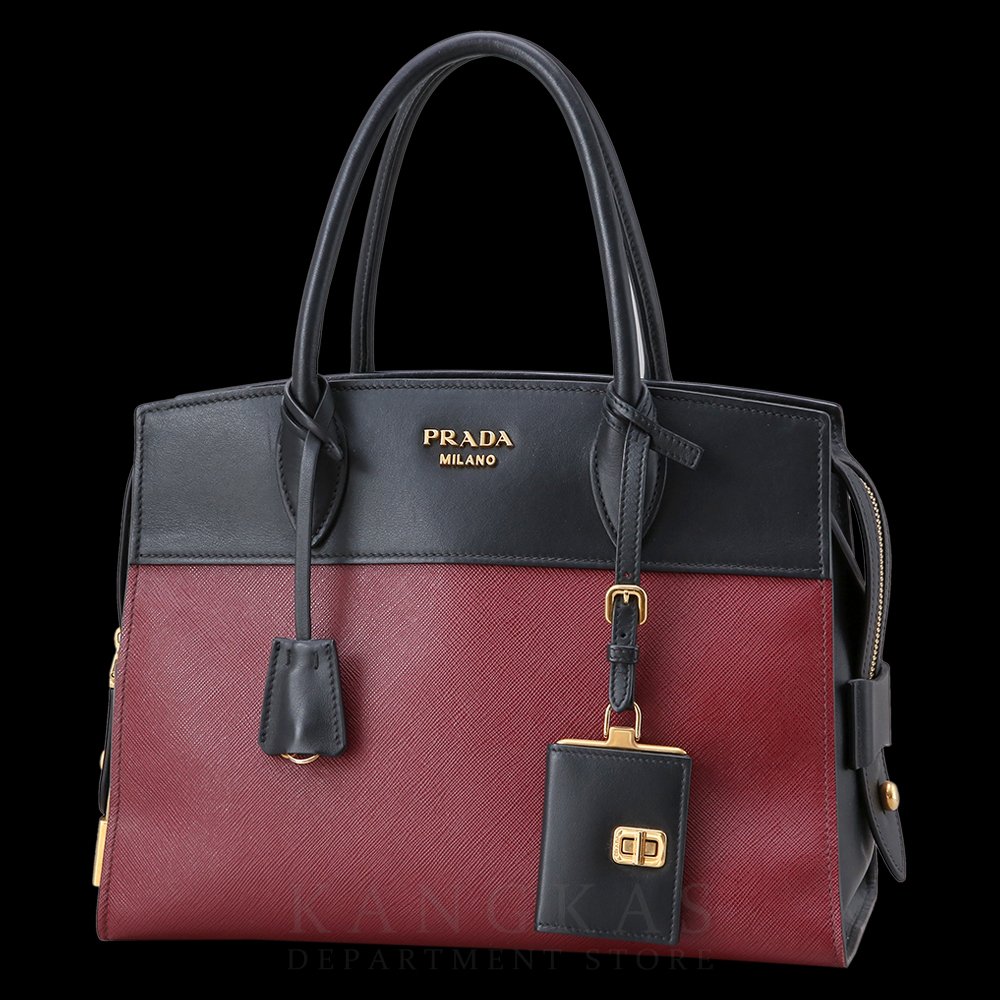 PRADA(USED)프라다 1BA046 사피아노 에스플러네이드 토트백