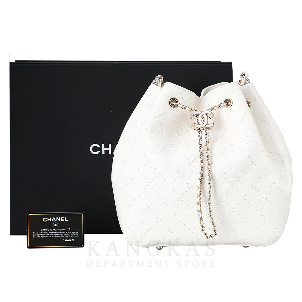 CHANEL(USED)샤넬 드로스트링 버킷백