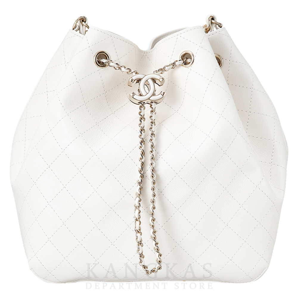CHANEL(USED)샤넬 드로스트링 버킷백