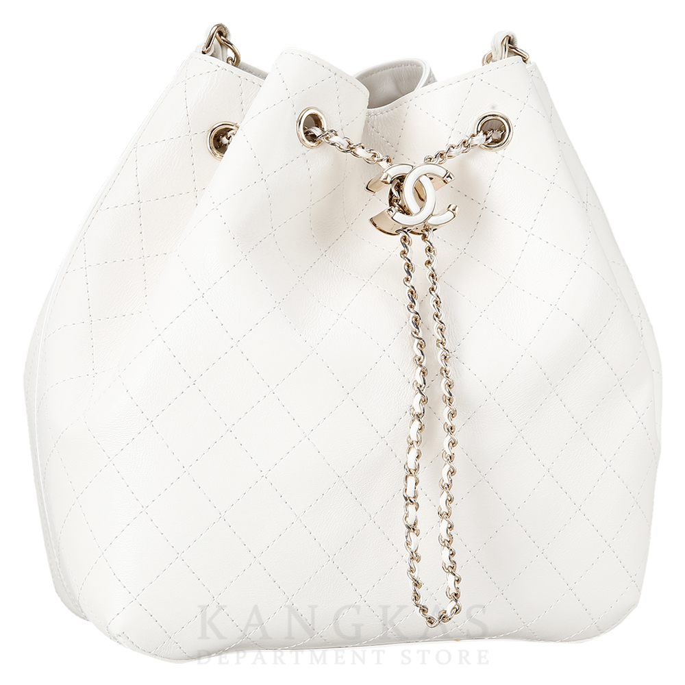 CHANEL(USED)샤넬 드로스트링 버킷백