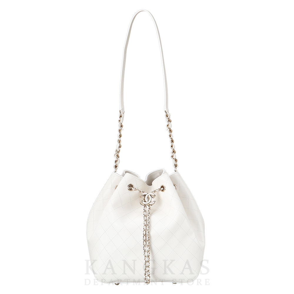 CHANEL(USED)샤넬 드로스트링 버킷백