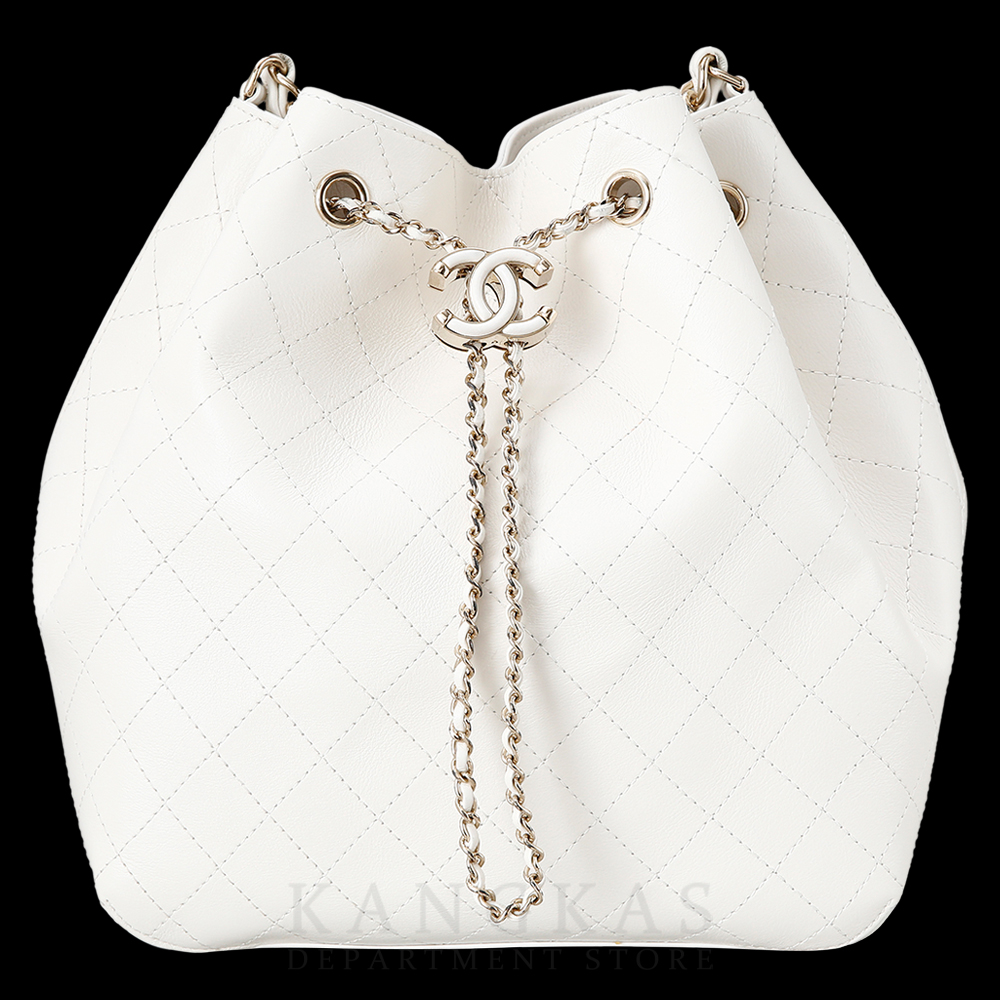 CHANEL(USED)샤넬 드로스트링 버킷백