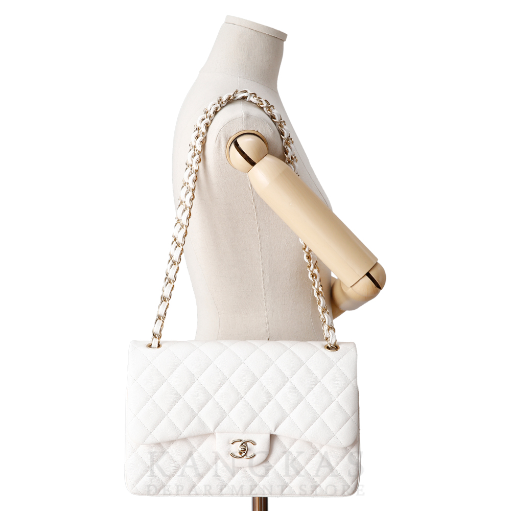 CHANEL(USED)샤넬 클래식 플랩백 캐비어 점보