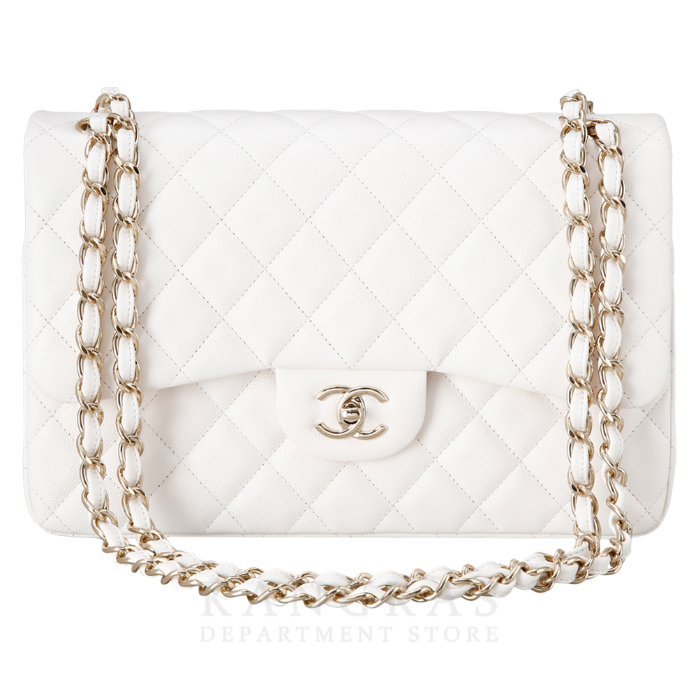 CHANEL(USED)샤넬 클래식 플랩백 캐비어 점보