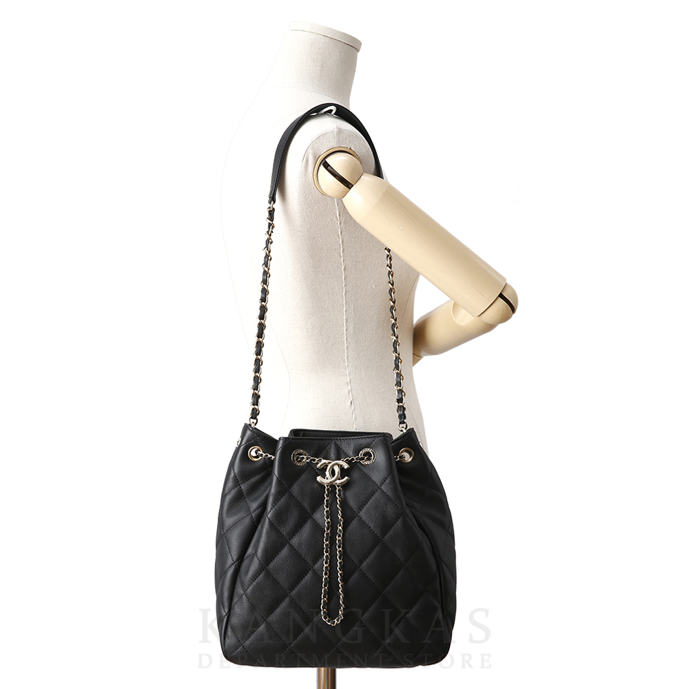 CHANEL(USED)샤넬 드로스트링 버킷백