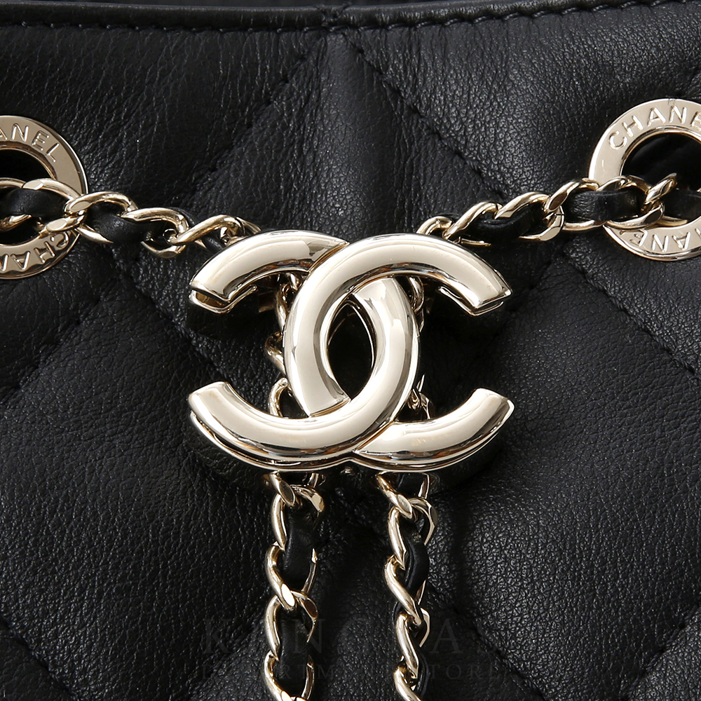CHANEL(USED)샤넬 드로스트링 버킷백