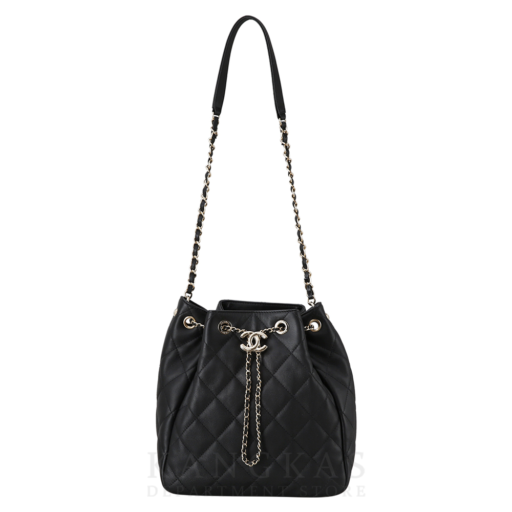 CHANEL(USED)샤넬 드로스트링 버킷백