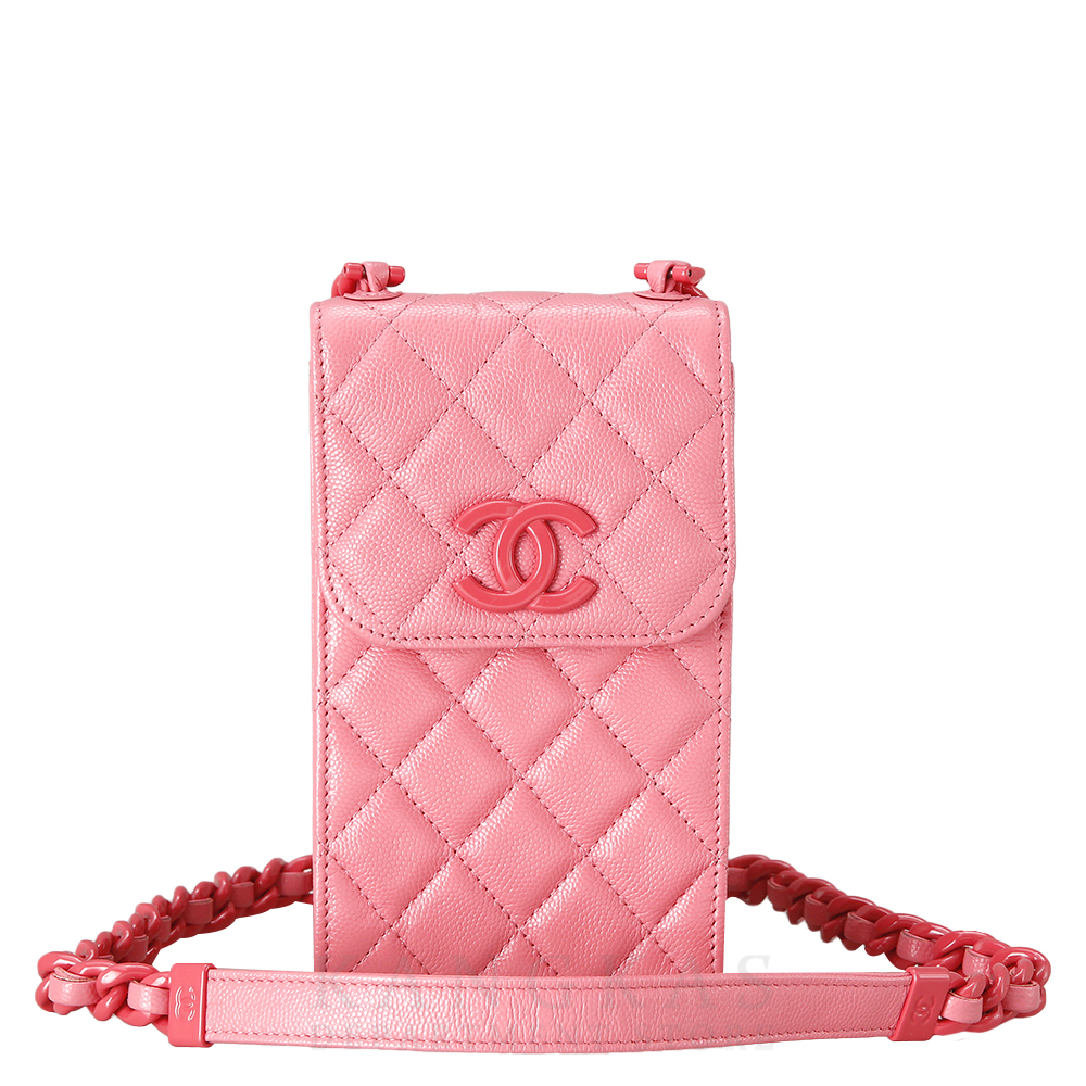 CHANEL(USED)샤넬 폰 홀더 크로스백
