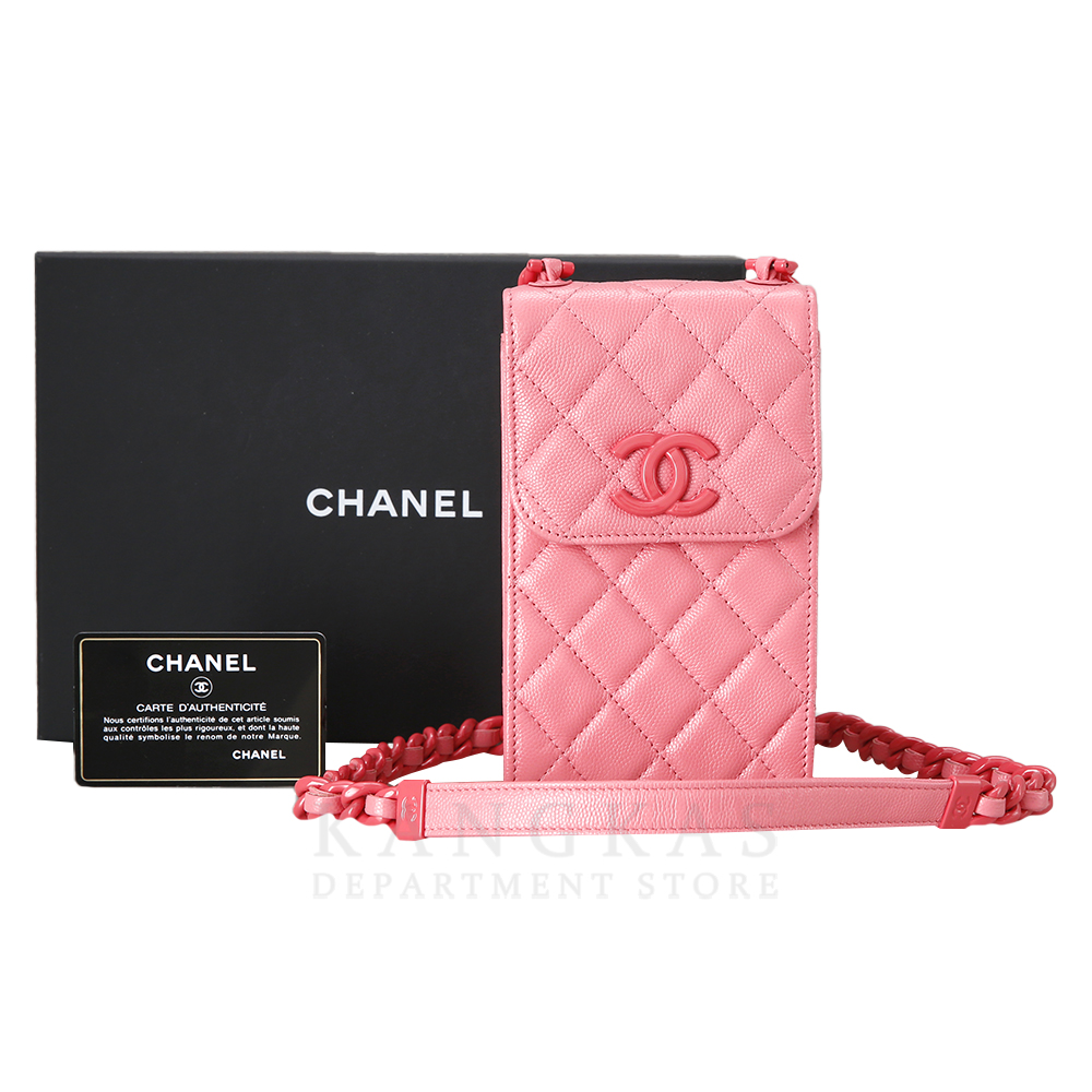 CHANEL(USED)샤넬 폰 홀더 크로스백