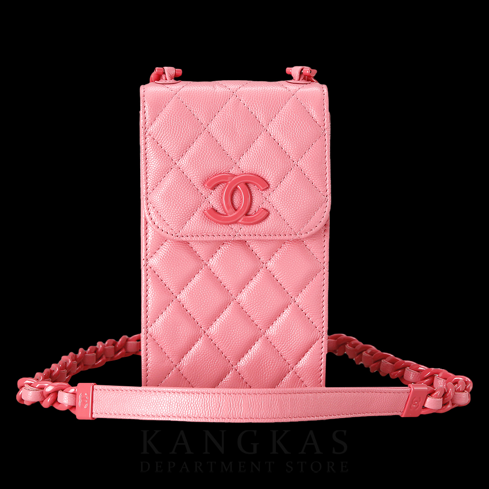 CHANEL(USED)샤넬 폰 홀더 크로스백