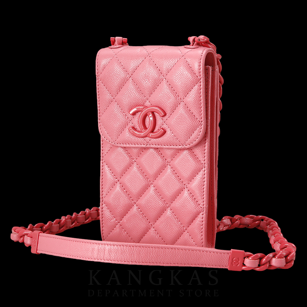 CHANEL(USED)샤넬 폰 홀더 크로스백