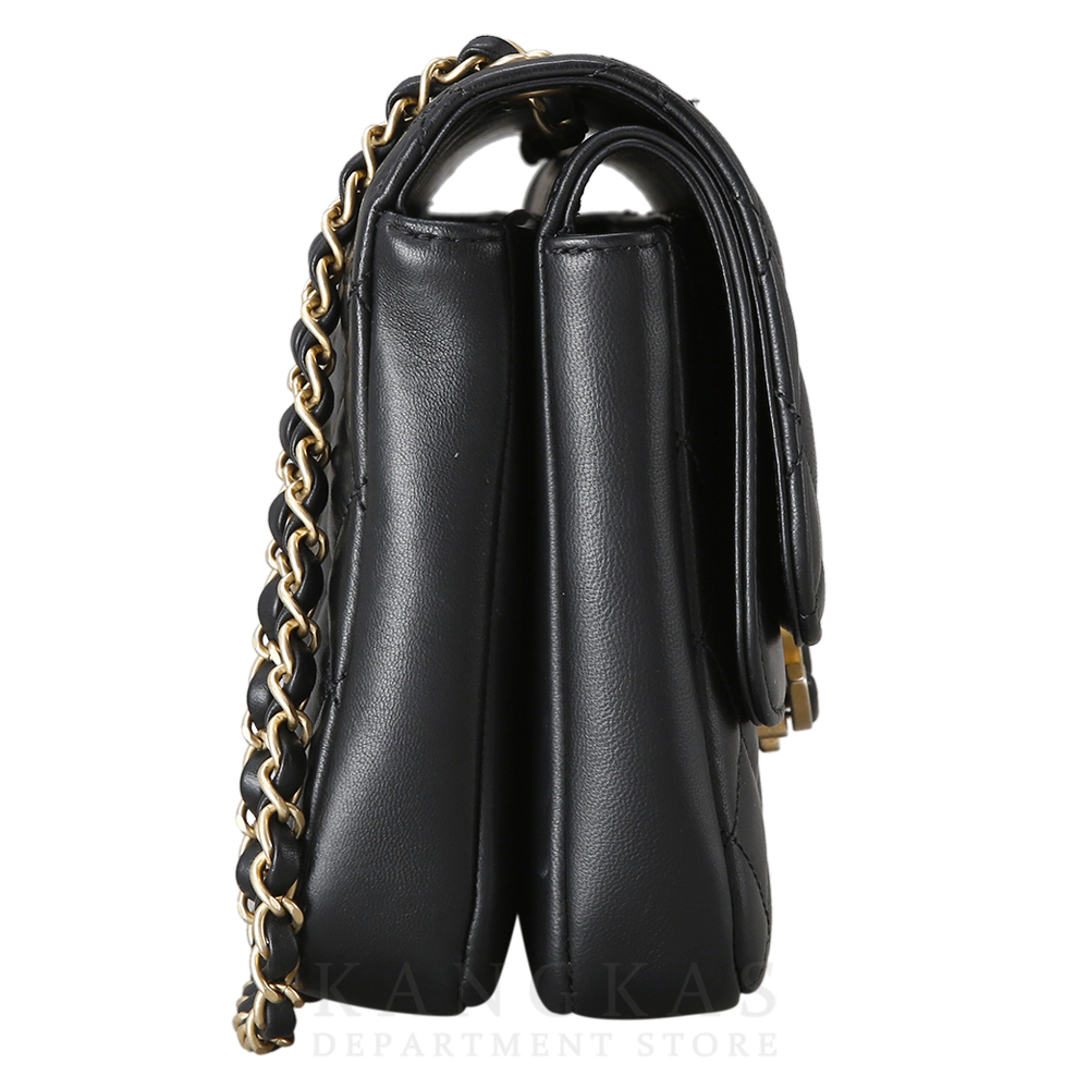 CHANEL(USED)샤넬 시즌 CC로고 플랩 체인백