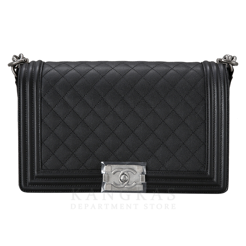 CHANEL(USED)샤넬 캐비어 보이샤넬 뉴미듐