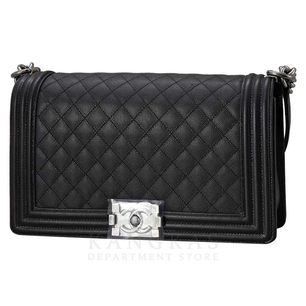 CHANEL(USED)샤넬 캐비어 보이샤넬 뉴미듐