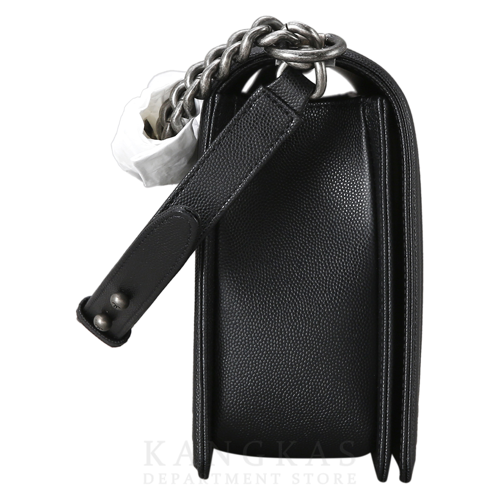 CHANEL(USED)샤넬 캐비어 보이샤넬 뉴미듐